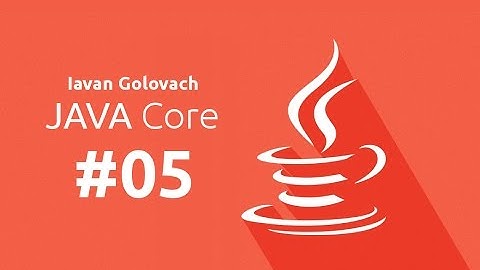 Java Core: Procedural Java Лекция #5 Часть 3