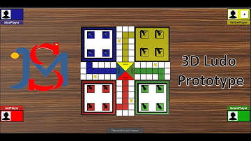 Ludo 3D Prototype Using Unity.