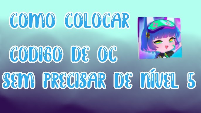 🗒 ❛ Como pegar os códigos das ocs no Gacha Club!༉‧₊˚✧ + Códigos das minhas  Ocs!「❀」 