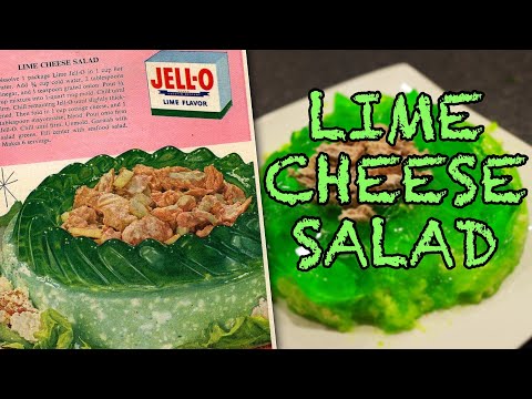 OutlanDishes: Jello Lime Cheese Salad