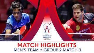 Nandan Naresh (USA) vs Dimitrij Ovtcharov (GER) | MT G2 - Match 3 | #ITTFWorlds2024