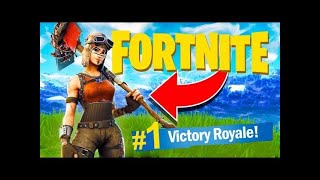 MINHA PRIMIERA VEZ JOGANDO FORTNITE (DEU RUIM?!)