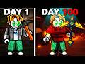 I Survived 100 Days In The Forge Roblox 