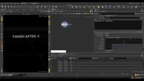 Houdini 16 // Font  @Time @Frame