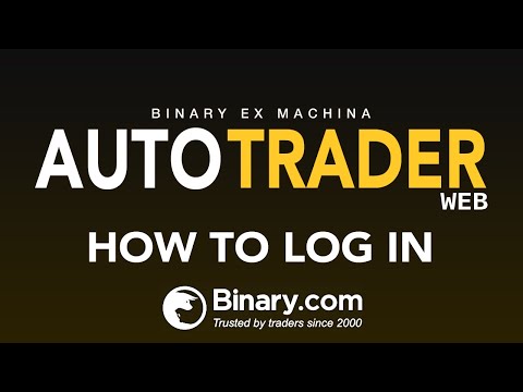 Auto Trader Web - How to log in