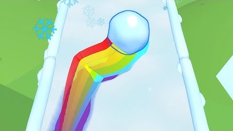 Snowball Race Attack - All Levels Gameplay Android, iOS