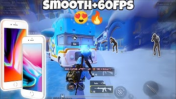 Iphone 8Plus😍Stable 60Fps Erangel Gameplay🔥NoLag After New IOS 16.7.12✅|IPHONE 8PLUS PUBG TEST 2025