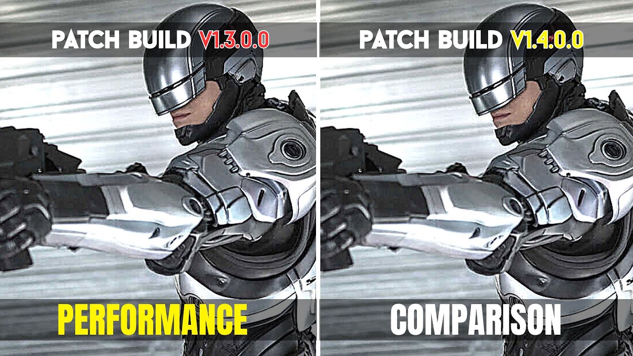 RoboCop Rogue City | v1.3.0.0 VS v1.4.0.0 | Patch Performance ...