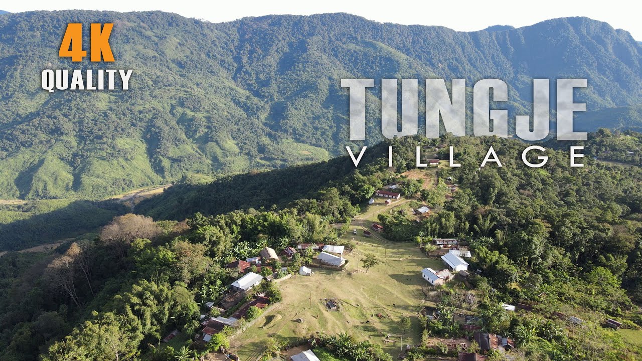 BEAUTIFUL TUNGJE VILLAGE DRONE VIDEO 4K