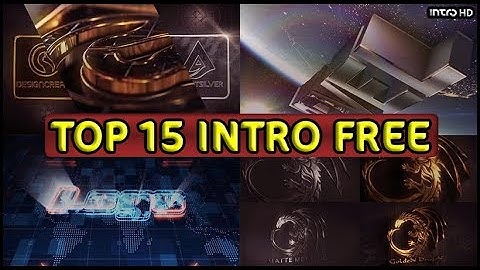 Top 15 intro logo Template Free After Effects Project Files 2018