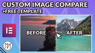 Custom Image Compare Slider - Elementor - CSS/JS - Tutorial