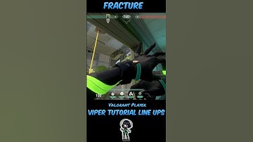 ♦️A lineup for Viper that you can use in fracture map #valorant #viper #fracture #Clip #lineup #tips