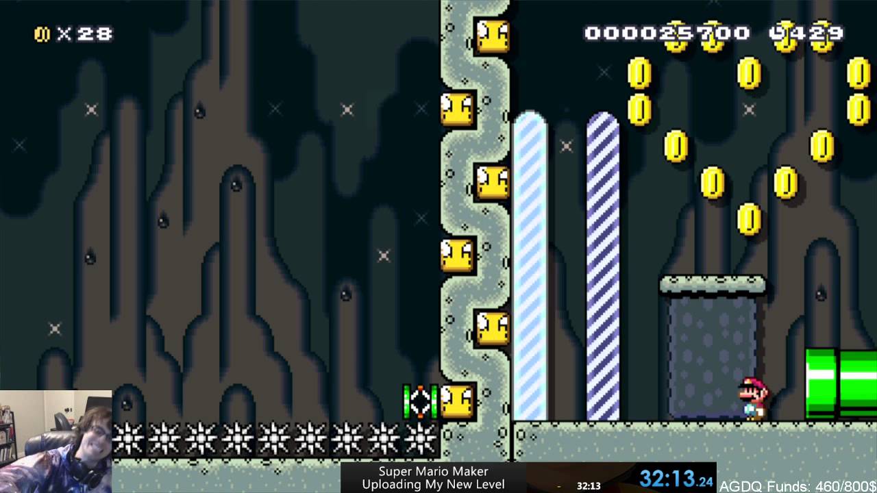 games people play Super Mario Maker - Salty Sagan's Swaggin' Wagon