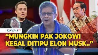 Bahas Tulisan Luhut Rocky Gerung Mungkin Pak Jokowi Kesal Ditipu Terus Elon Musk Kemudian Apple