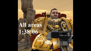 Speedrun Warhammer 40000: DoW Dark Crusade WR (All Areas% Space Marine) - 1:38:06