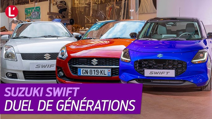 Suzuki Swift (2024) : la nouvelle génération arrive en Europe