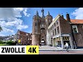 Zwolle netherlands  4k city centre walking tour