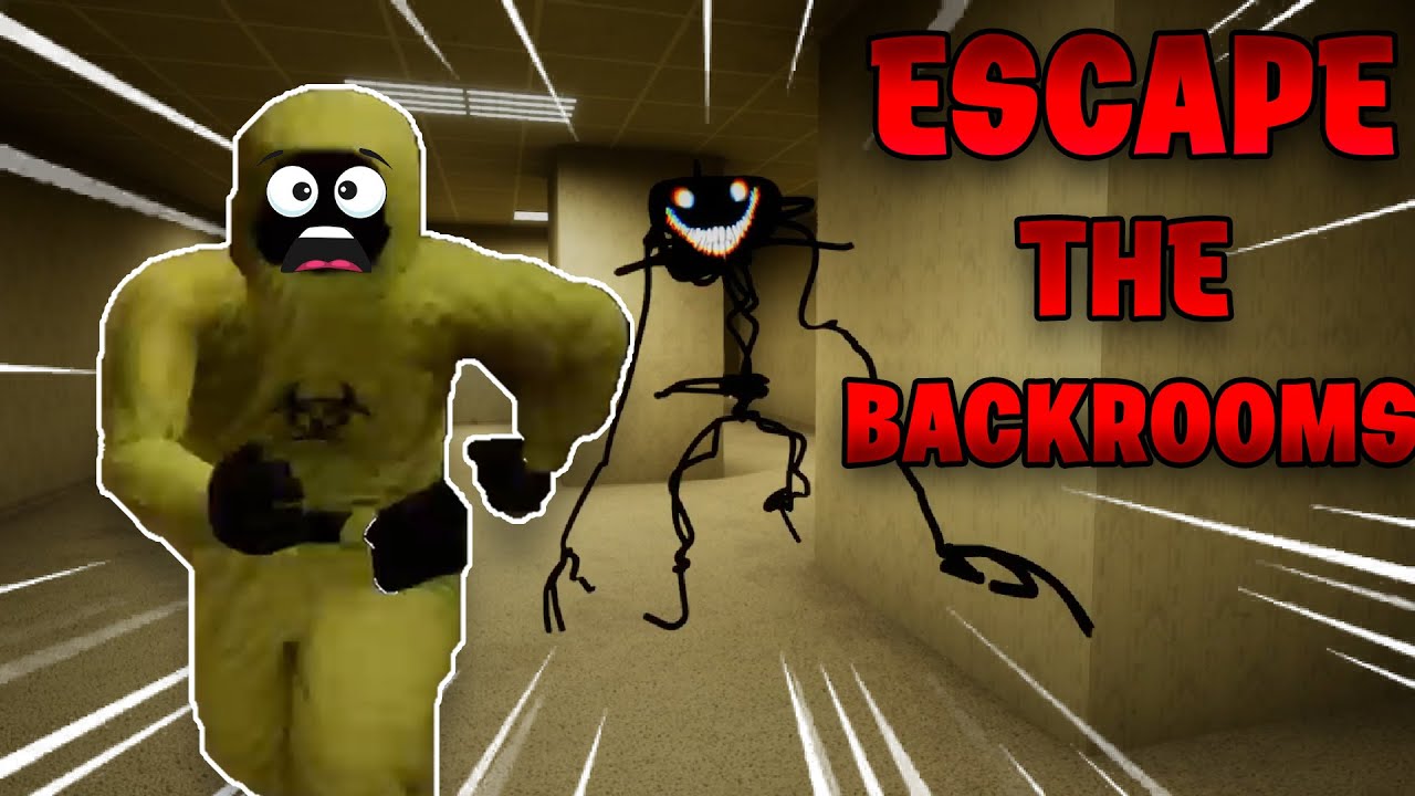 SQUIGGLE MONSTER'S GONNA GET YA! - Escape the Backrooms #1 (4