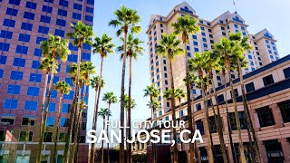 Exploring San Jose, California USA Full City Tour #sanjose #sanjosecalifornia #downtownsanjose