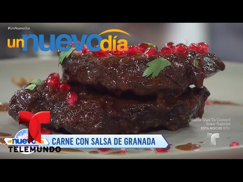 Video: Cerdo Con Salsa De Granada