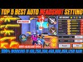 Free Fire Max Auto Headshot Trick 2026 Sensitivity Setting | 2gb, 4gb, 6gb Ram Headshot Sensitivity