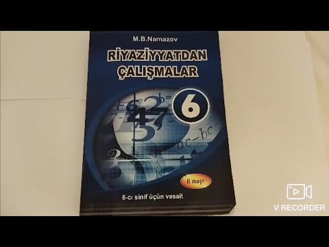 Riyaziyyat Namazov çalışmalar 6-cı sinif Özünüzü yoxlayın səh 63,64