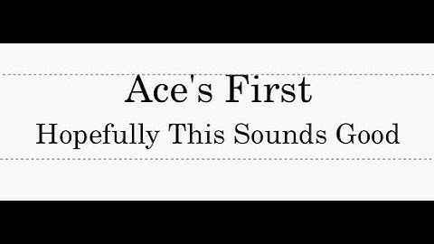 I made my first Musescore Composition