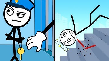 Thief Puzzle Game vs Ragdoll Break: Kick Loser — Walktrough Funny Gameplay, ASMR Best Android iOS