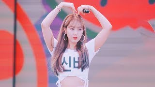 [4K] 180811 여자친구(GFRIEND) 신비(SinB) - 여름여름해 + 냉면 리허설 @ DMZ 평화 콘서트 직캠(Fancam) by afterglow