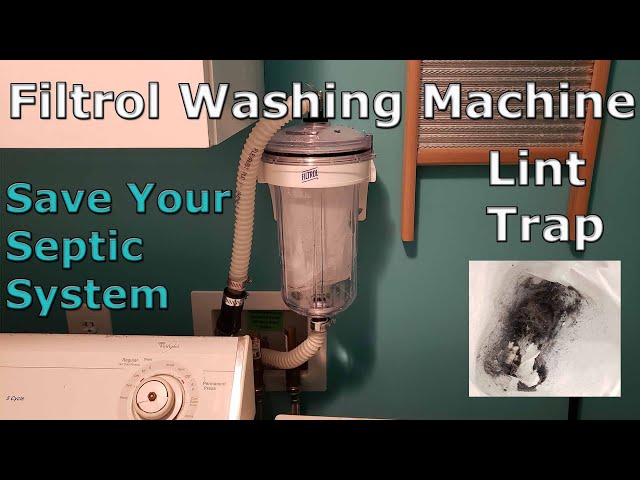 Septic System: How to Filter Out Laundry Lint (DIY)