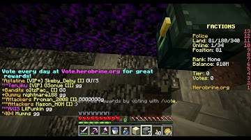 Just Doing Factions Ep 31 /Reconstuction\ (Herobrine.org)