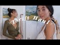 Try-On Thrift Haul | aesthetic & dreamy pieces