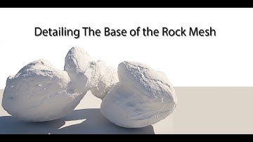 Sculpting a Detailed Rock Asset in ZBrush Part 2