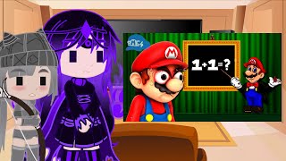 Mob Talker React to Video ends when Mario gets 1 IQ ft. Luigi