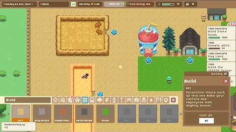 Capybara enclosure 2nd video!