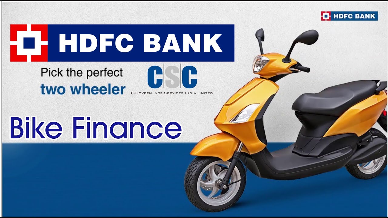 mCSC se HDFC bank bike loan YouTube