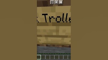 Get Trolled! #troll #lava #death #trap #minecraft #redstone #command