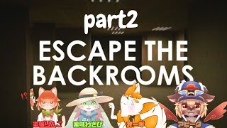 【Escape The Back Room コラボ！！】第二回！！みーんなこわがり！でもだいじょうぶだよね！！