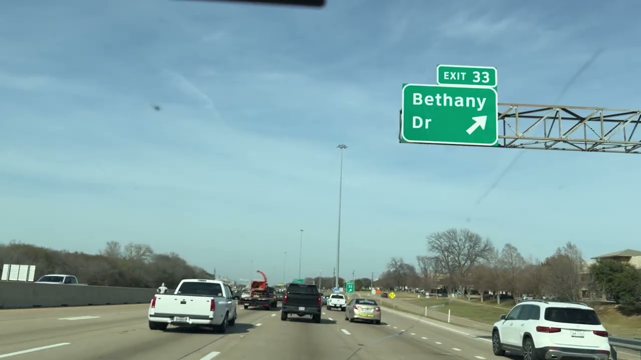 U.S. Highway 75 in Plano. Central Expressway 