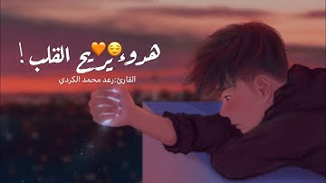 -وَيَا قَوْمِ اسْتَغْفِرُوا رَبَّكُمْ ثُمَّ تُوبُوا إِلَيْهِ          سورة هود القارئ رعد الكردي 😌🧡