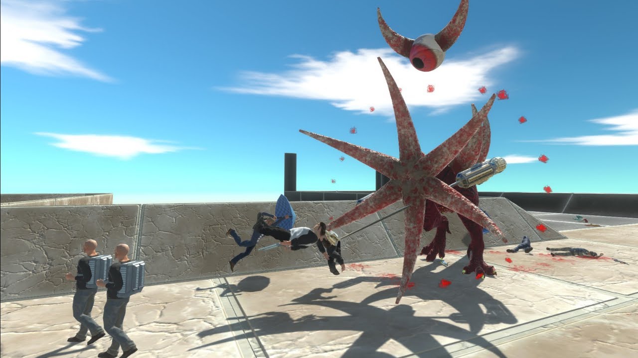 Escape from Meat Grinder Alien - Escape from Monster - Animal Revolt Battle Simulator