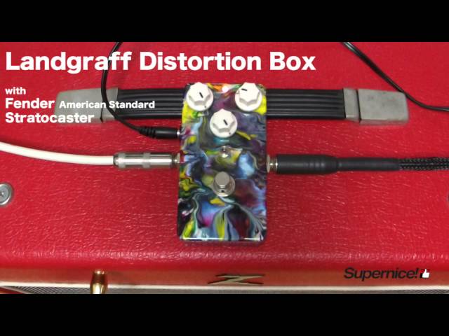 Landgraff Distortion Box【Supernice!エフェクター】 - YouTube