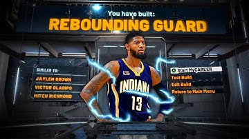 Best REBOUNDING GUARD Build on NBA 2K20! *BEST COMP* MOST OVERPOWERED Build in NBA 2K20!