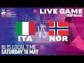 Italy vs. Norway | Full Game | 2019 IIHF Ice Hockey World Championship