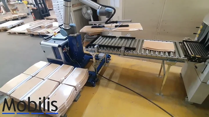 Collaborative robot palletizing