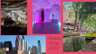 Texas Trip 2022! FINALLY! Natural Caves, San Antonio & MORE!