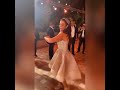 درة ترقص باليه فى حفل زفافها على هانى سعد