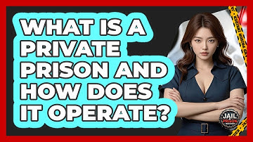 What Is A Private Prison And How Does It Operate? - Jail & Prison Insider