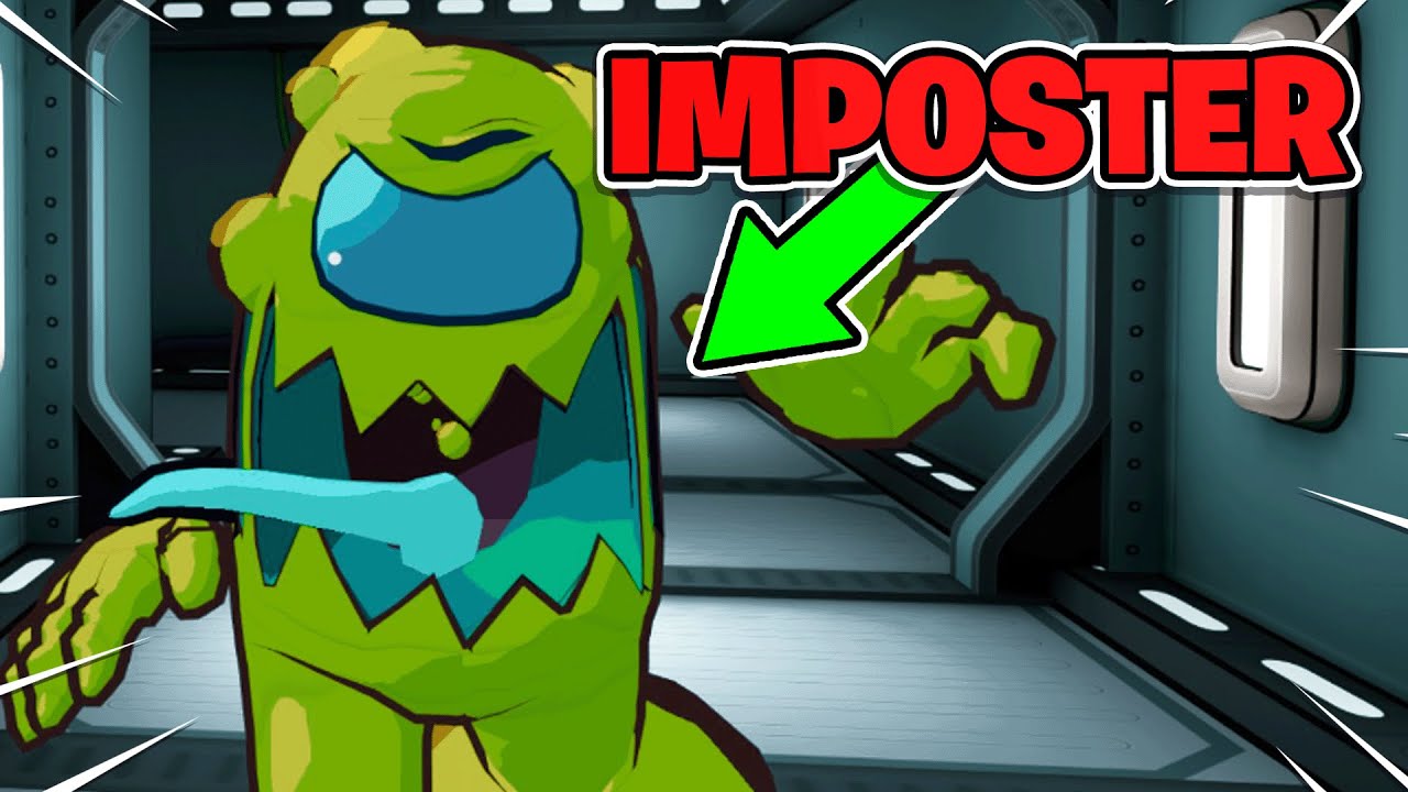 The Imposter is CRAZY In Among Us 3D