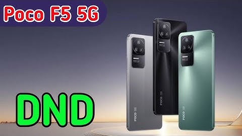 How to enable do not disturb in Poco F5 5G, Poco F5 5G Mein DND Kaise enable Karen